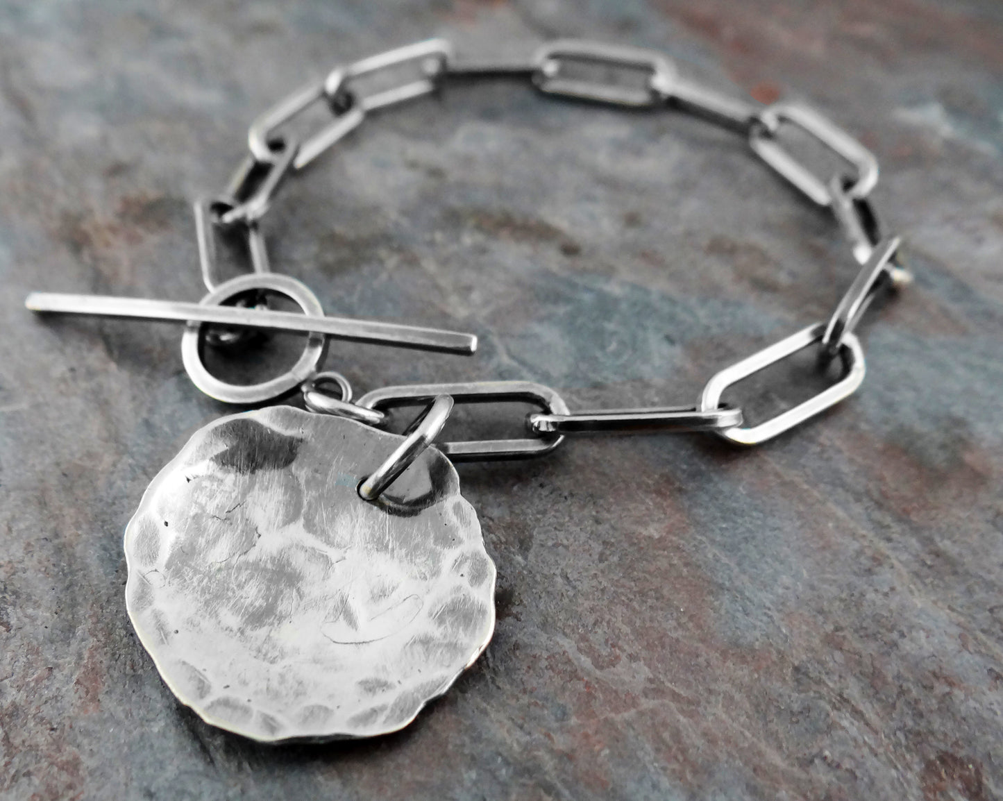 Industrial Paperclip Bracelet (6857)