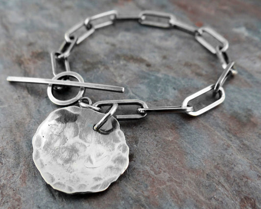 Industrial Paperclip Bracelet (6857)