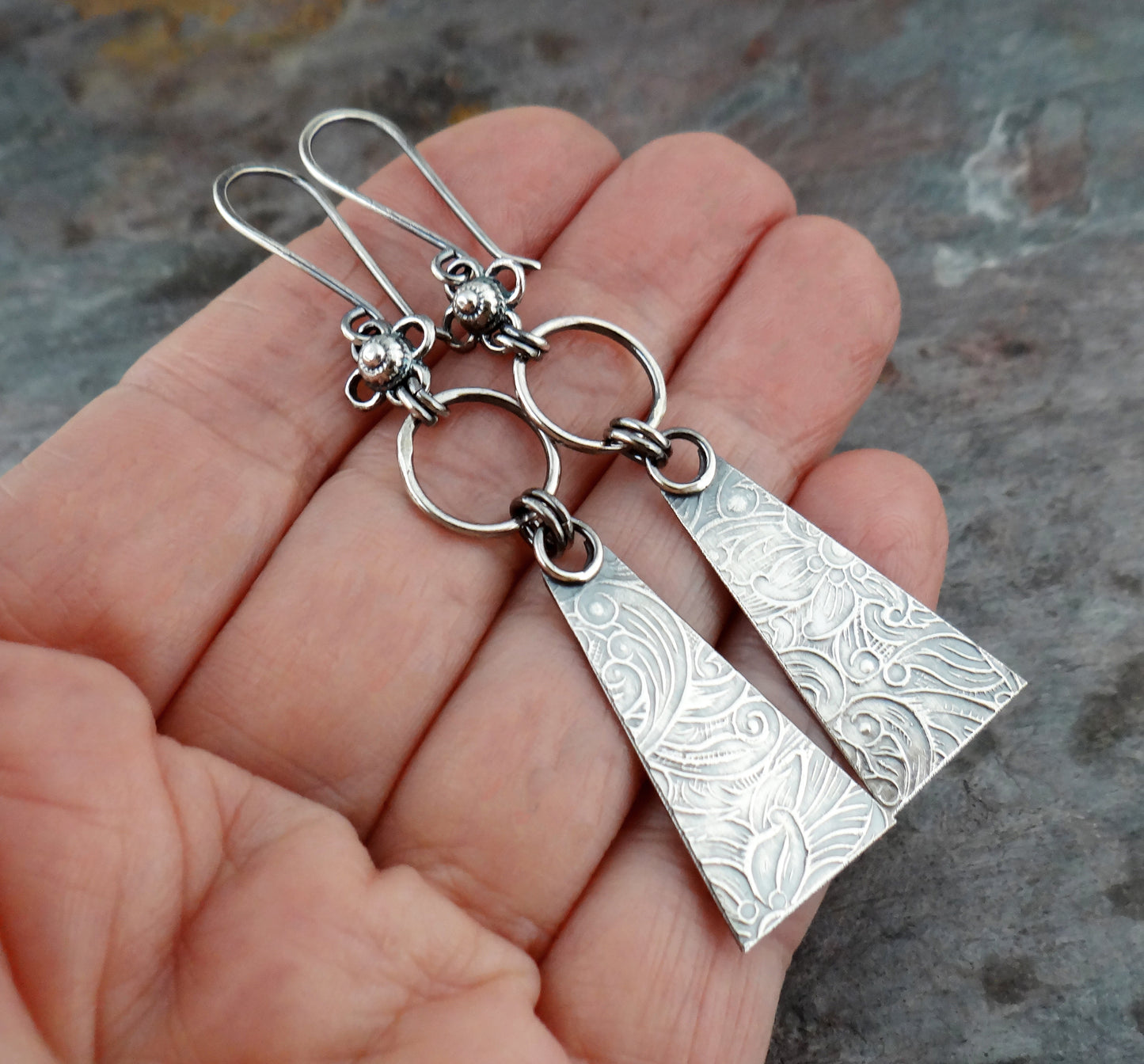 Industrial Flower Earrings II (7057)