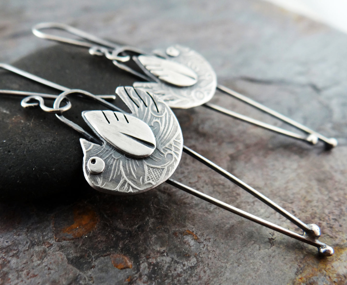 Long Leg Sparrow Earrings  (7032)