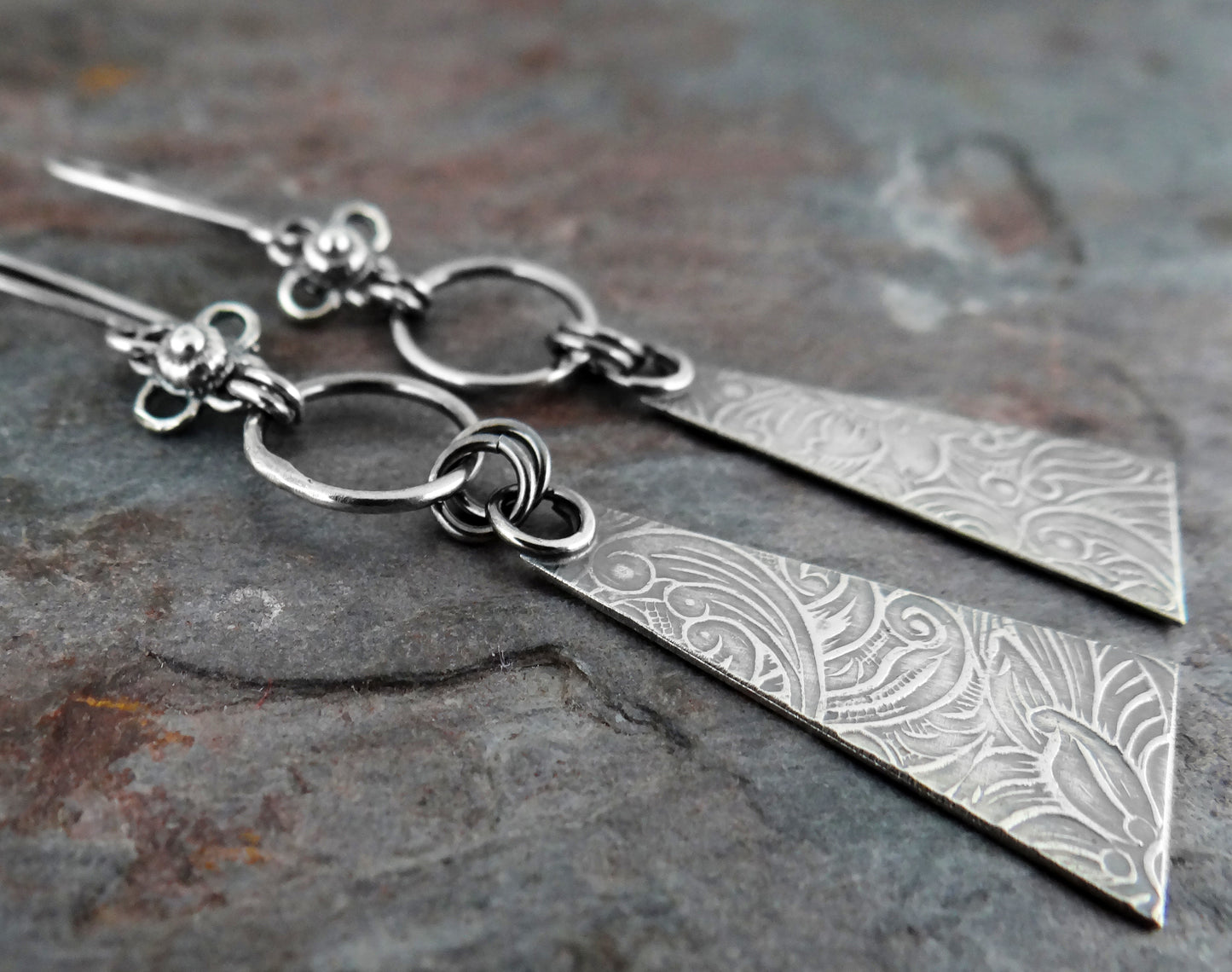 Industrial Flower Earrings II (7057)